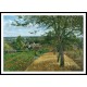 View of the Village of Louveciennes 1870, A New Print Of a Camille Pissaro Painting