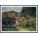 Village Church 1868, A New Print Of a Camille Pissaro Painting