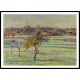 White Frost at Eragny 1895, A New Print Of a Camille Pissaro Painting