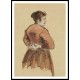 Woman with Arms Folding on the Back 1888, A New Print Of a Camille Pissaro Painting