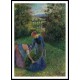 Women Gathering Grass 1883, A New Print Of a Camille Pissaro Painting