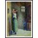 Young Peasant at Her Toilette 1888, A New Print Of a Camille Pissaro Painting