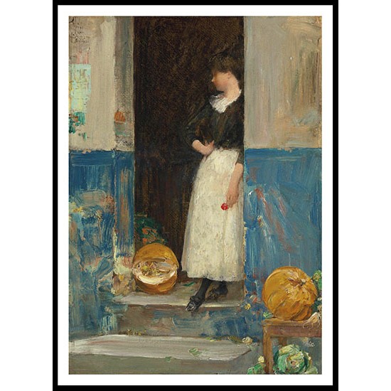 A Fruit Store 1887 89, A New Print Of a Frederick Childe Hassam Painting