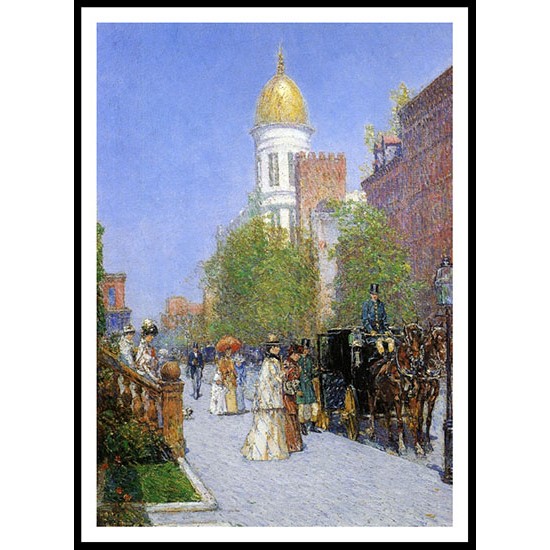 A Spring Morning 1891 92, A New Print Of a Frederick Childe Hassam Painting