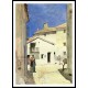 A Street in Denia Spain 1883, A New Print Of a Frederick Childe Hassam Painting