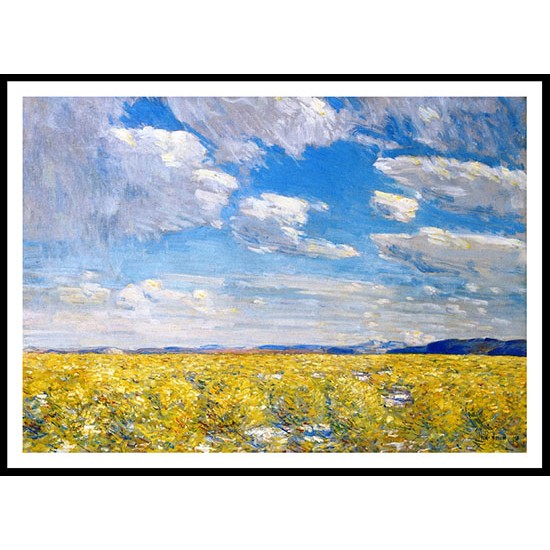 Afternoon Sky Harney Desert 1908, A New Print Of a Frederick Childe Hassam Painting