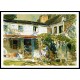 Back of the Old House 1916, A New Print Of a Frederick Childe Hassam Painting