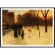 Boston Common at Twilight 1885 86, A New Print Of a Frederick Childe Hassam Painting