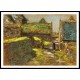 Brittany Barns 1910, A New Print Of a Frederick Childe Hassam Painting