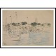 Catboats Newport Harbor 1901, A New Print Of a Frederick Childe Hassam Painting