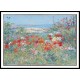 Celia Thaxter's Garden Isles of Shoals Maine 1890, A New Print Of a Frederick Childe Hassam Painting