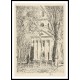 Church at Old Lyme 1924, A New Print Of a Frederick Childe Hassam Painting