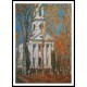 Church at Old Lyme Connecticut 1905, A New Print Of a Frederick Childe Hassam Painting