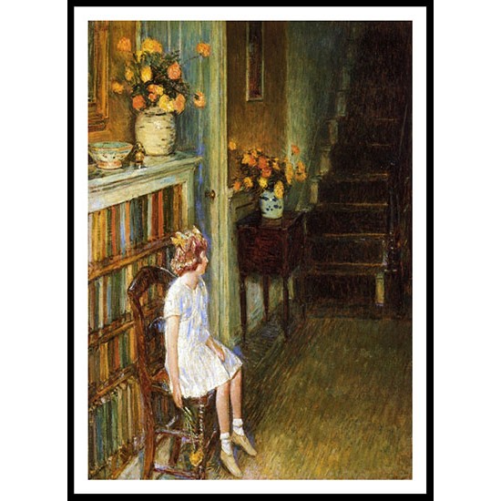 Clarissa 1912, A New Print Of a Frederick Childe Hassam Painting