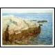 Cliff Rock   Appledore 1903, A New Print Of a Frederick Childe Hassam Painting