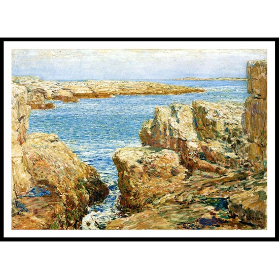 Coast Scene Isles of Shoals 1901, A New Print Of a Frederick Childe Hassam Painting