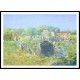 Colonial Graveyard at Lexington 1891, A New Print Of a Frederick Childe Hassam Painting