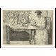 Colonial Table 1915, A New Print Of a Frederick Childe Hassam Painting