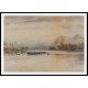 Dumbarton Rock 1883, A New Print Of a Frederick Childe Hassam Painting