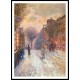 Early Evening After Snowfall 1906, A New Print Of a Frederick Childe Hassam Painting