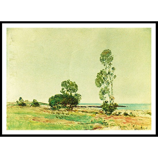East Hampton 1916, A New Print Of a Frederick Childe Hassam Painting East Hampton 1916, A New Print Of a Frederick Childe Hassam Painting