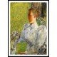 Edith Blaney (Mrs. Dwight Blaney) 1894, A New Print Of a Frederick Childe Hassam Painting