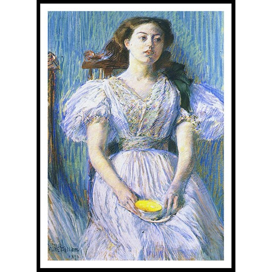 Ethel Moore 1892, A New Print Of a Frederick Childe Hassam Painting