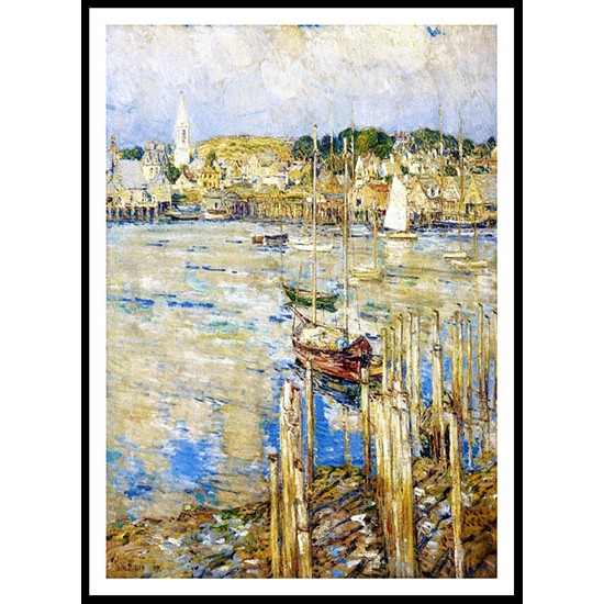 Gloucester 1899, A New Print Of a Frederick Childe Hassam Painting