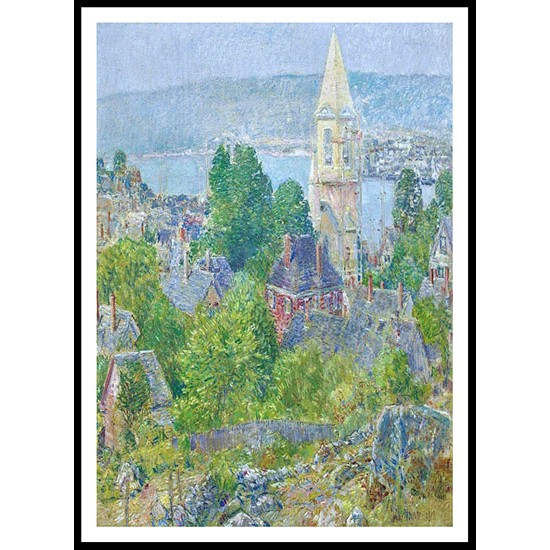 Gloucester 1919, A New Print Of a Frederick Childe Hassam Painting