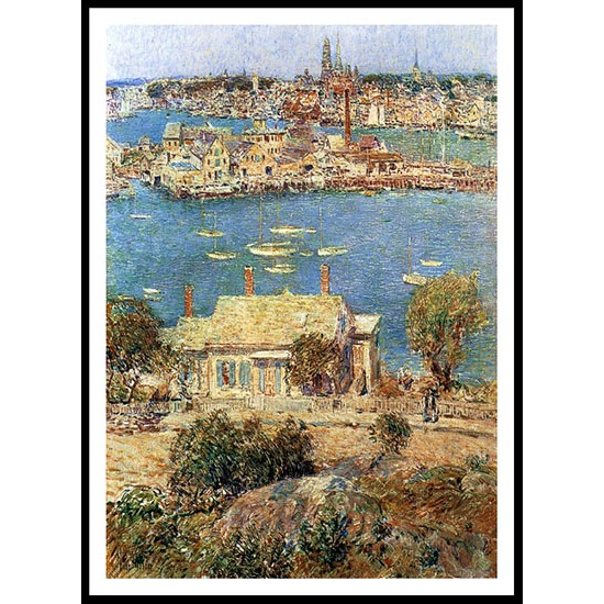 Gloucester Harbor 02 1899, A New Print Of a Frederick Childe Hassam Painting