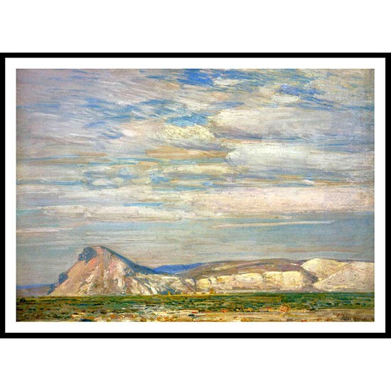 Harney Desert (No. 20) 1908, A New Print Of a Frederick Childe Hassam Painting