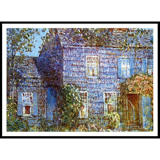 Hutchison House Easthampton 1919, A New Print Of a Frederick Childe Hassam Painting