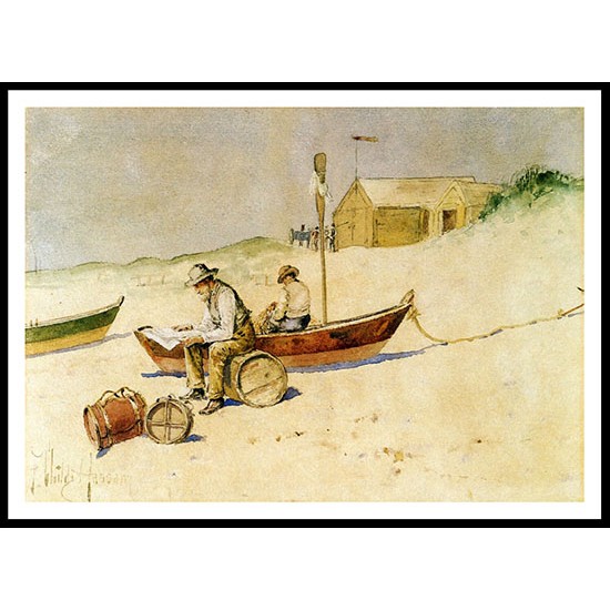 Idle Hours 1882, A New Print Of a Frederick Childe Hassam Painting