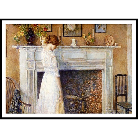 In the Old House 1914, A New Print Of a Frederick Childe Hassam Painting