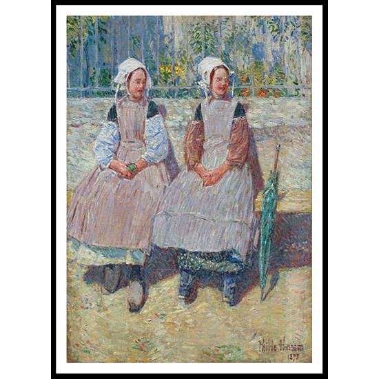 In the Sunlight 1897, A New Print Of a Frederick Childe Hassam Painting