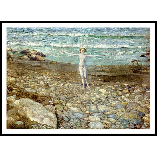 Incoming Tide 1919, A New Print Of a Frederick Childe Hassam Painting