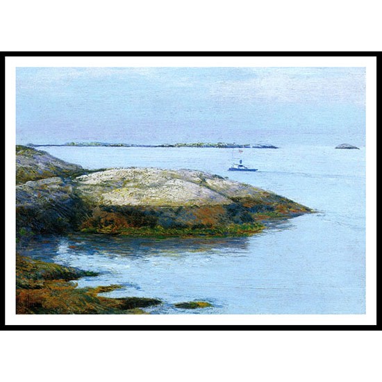 Isles of Shoals Appledore 1890, A New Print Of a Frederick Childe Hassam Painting