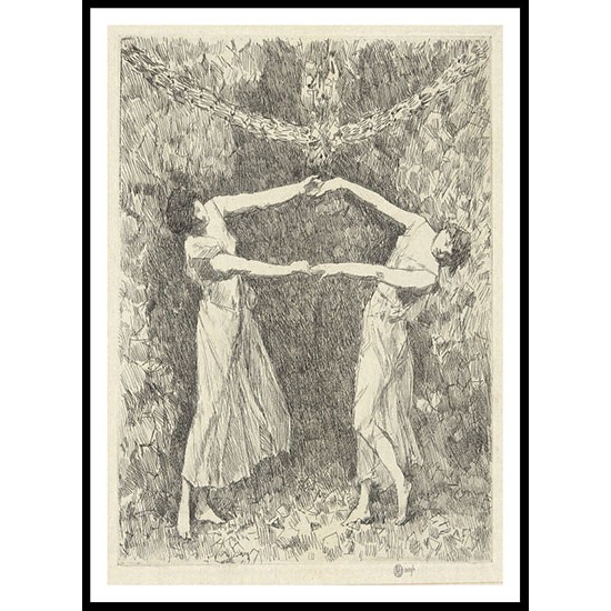 Laurel Dance, A New Print Of a Frederick Childe Hassam Painting