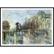 Les Grands Boulevards Paris 1897, A New Print Of a Frederick Childe Hassam Painting