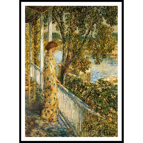 Listening to the Orchard Oriole 1902, A New Print Of a Frederick Childe Hassam Painting