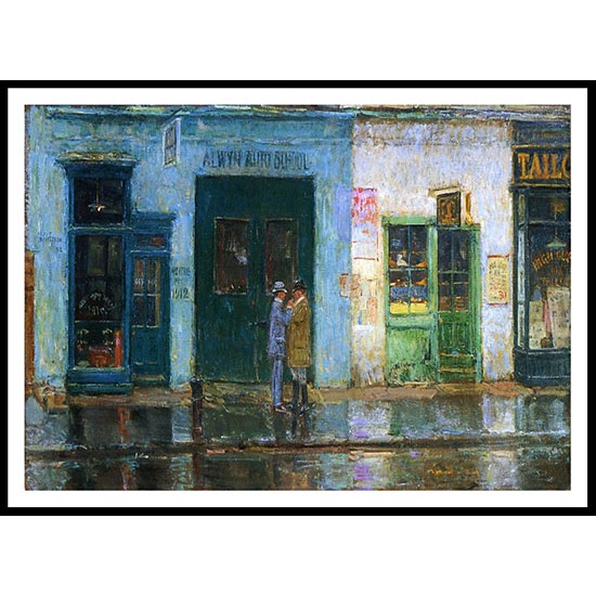 Little Cobbler's Shop 1912, A New Print Of a Frederick Childe Hassam Painting