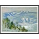 Looking towards Mount Adams from Mount Hood 1904, A New Print Of a Frederick Childe Hassam Painting