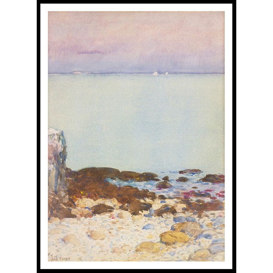 Low Tide Isles of Shoals 1903, A New Print Of a Frederick Childe Hassam Painting