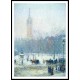 Madison Square   Snowstorm 1893, A New Print Of a Frederick Childe Hassam Painting