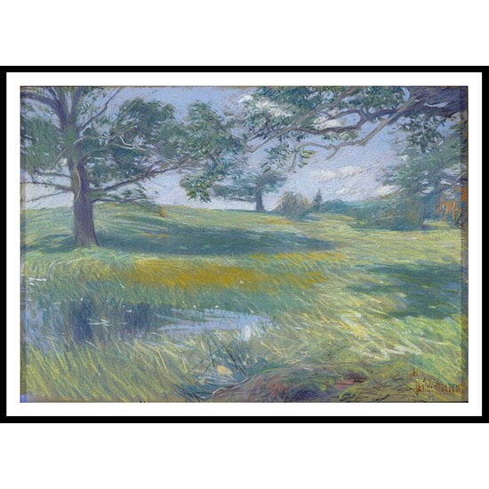 Meadows 1900 10, A New Print Of a Frederick Childe Hassam Painting