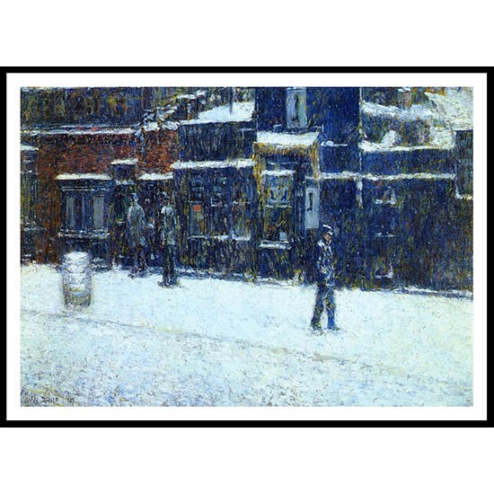 Messenger Boy 1902, A New Print Of a Frederick Childe Hassam Painting