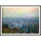 Mount Hood and the Valley of the Willamette 1908, A New Print Of a Frederick Childe Hassam Painting