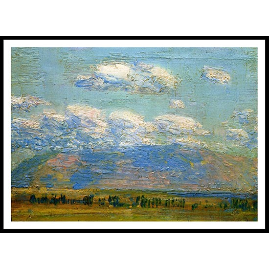 Mountain Home Idaho 1901, A New Print Of a Frederick Childe Hassam Painting