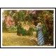 Mrs. Hassam at Villiers le Bel 1888, A New Print Of a Frederick Childe Hassam Painting