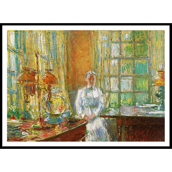 Mrs. Holley of Cos Cob Connecticut 1912, A New Print Of a Frederick Childe Hassam Painting